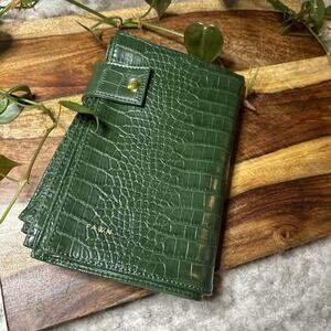 Stylish Green Snake Skin Pattern Diaper Changing Pad From Fawn